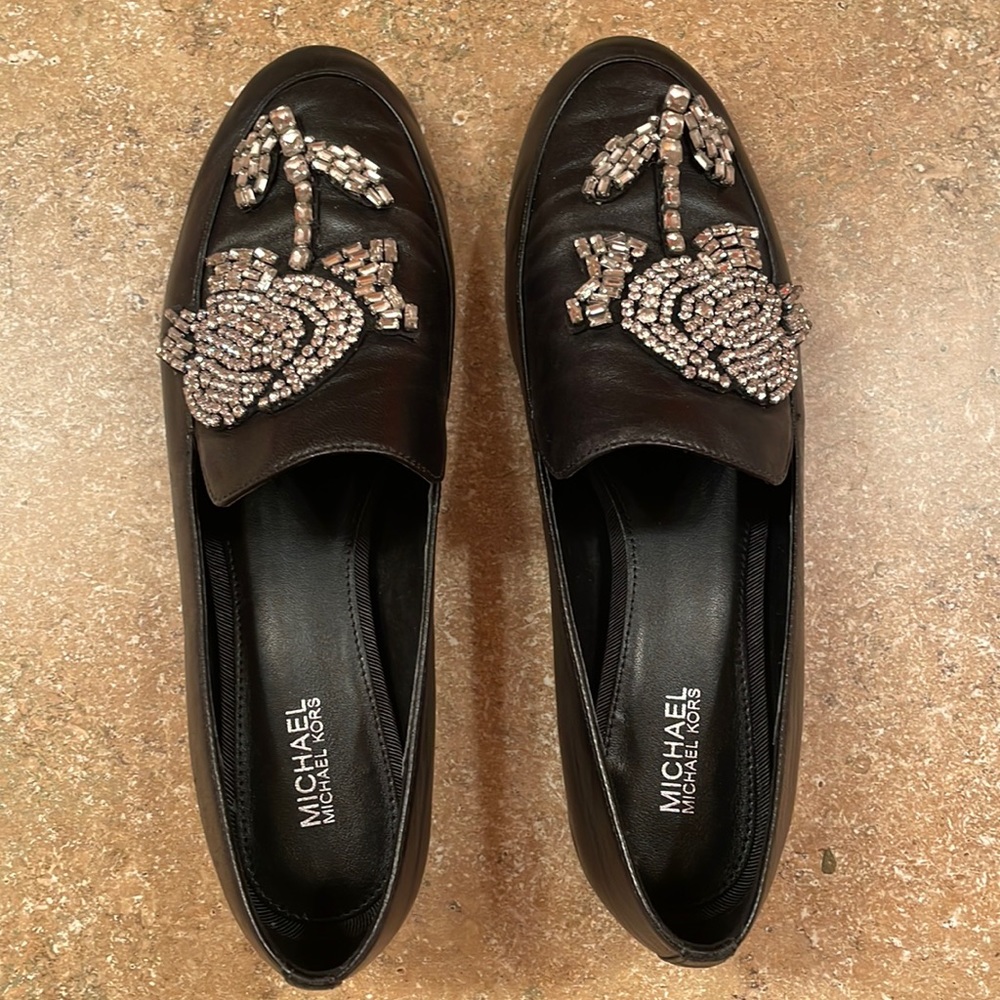 Brand new- never worn Michael Kors loafers size 7.5